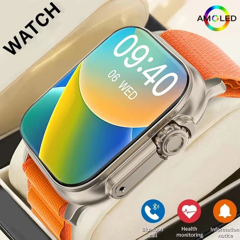Bluetooth Smart Watch with Heart Rate Monitor and Message Alert for Android and iOS - Ideal for Men and Women