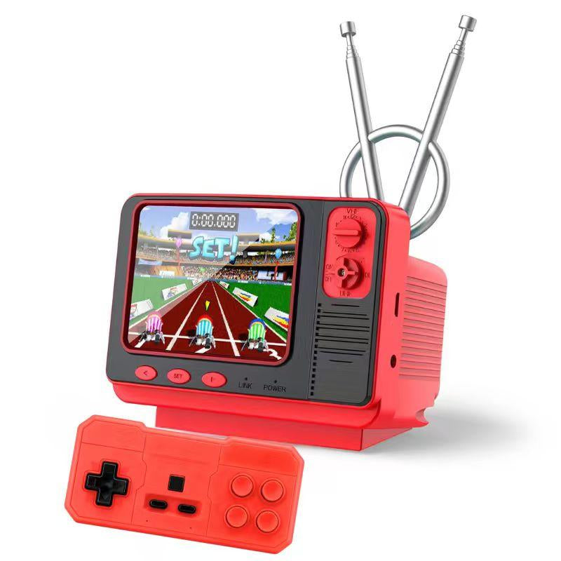 New Retro Game Console with Controller - Built-In 308 Classic Games, Tv-Style Design, 3 Color Options, Unisex Christmas Gift