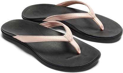 Ho'Opio Women'S Beach Sandals, Quick-Dry Flip-Flop Slides, Clean & Minimal Aesthetic, Water Resistant & Enhanced Traction, All-Day Comfort
