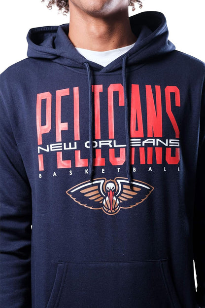Men'S NBA Official Classic Embroidered Hoodie Sweatshirt