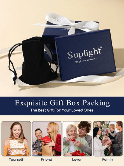 Silver Necklace 925 Sterling Silver Birthstone Love Heart Necklace Valentine'S Day Gift for Her