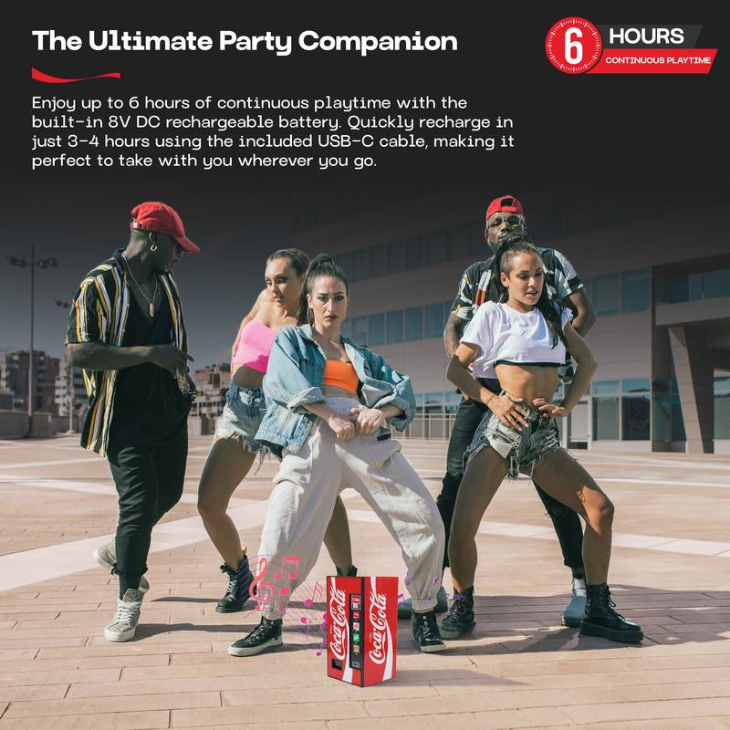 Coca-Cola Vending Machine Bluetooth Speaker