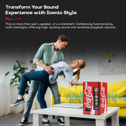 Coca-Cola Vending Machine Bluetooth Speaker