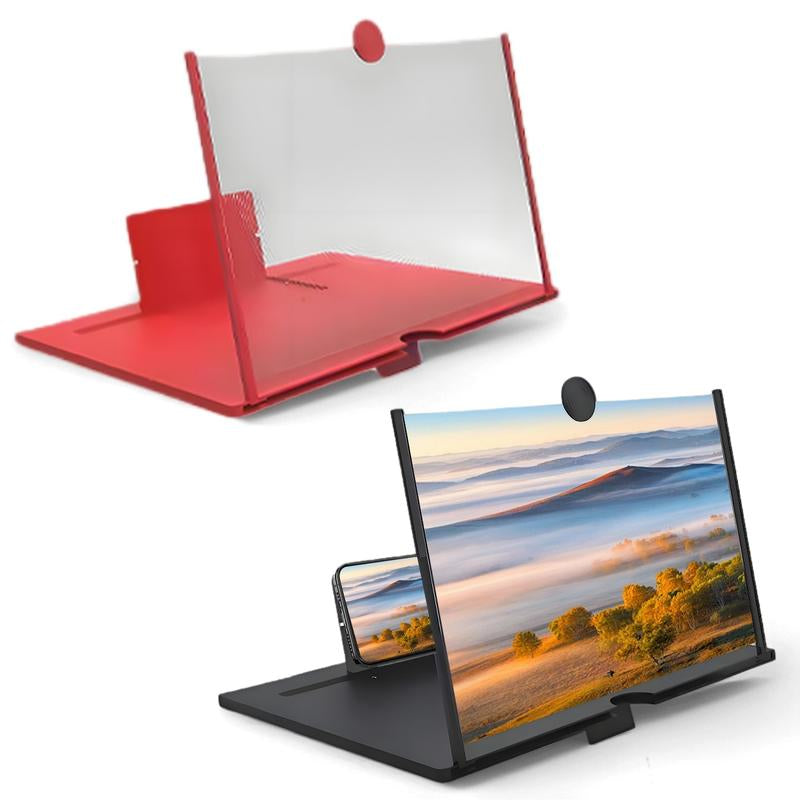 12"Mobile Phone Magnifier -Ultra-Hd Screen Magnifier for Easy TV Viewing Orientation for Landscapes Use Eyeprotection
