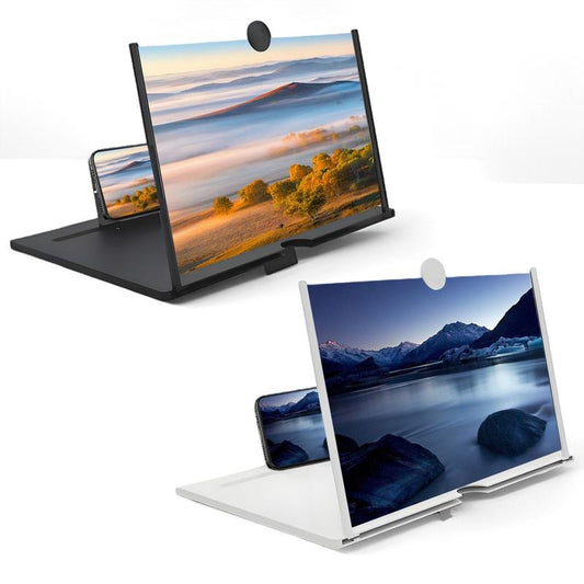 12"Mobile Phone Magnifier -Ultra-Hd Screen Magnifier for Easy TV Viewing Orientation for Landscapes Use Eyeprotection