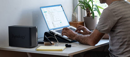 2 Bay NAS Diskstation DS220+ (Diskless),Black