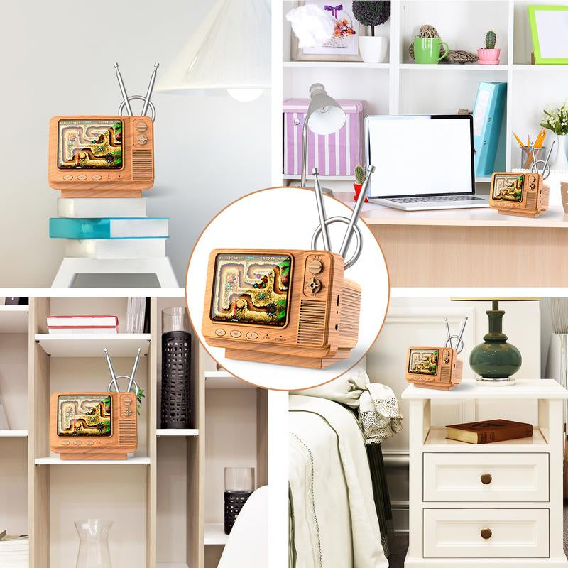 New Retro Game Console with Controller - Built-In 308 Classic Games, Tv-Style Design, 3 Color Options, Unisex Christmas Gift