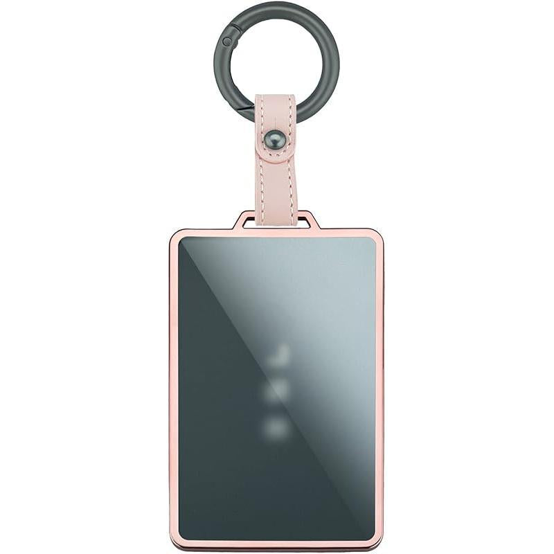 Transparent Card Key Holder for Tesla, Soft Card Case Cover for Model Y/3/S/X Cybertruck Accessories, Pink