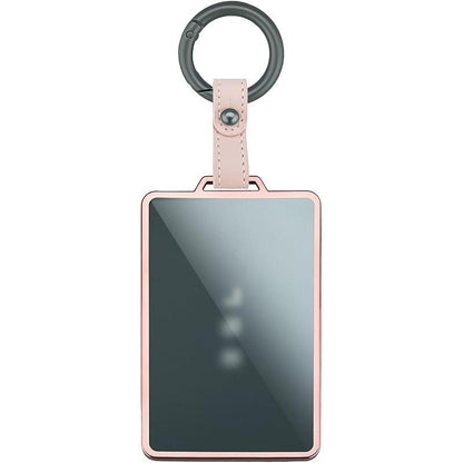 Transparent Card Key Holder for Tesla, Soft Card Case Cover for Model Y/3/S/X Cybertruck Accessories, Pink