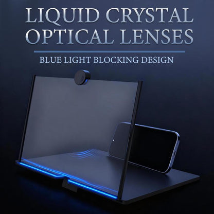 12"Mobile Phone Magnifier -Ultra-Hd Screen Magnifier for Easy TV Viewing Orientation for Landscapes Use Eyeprotection