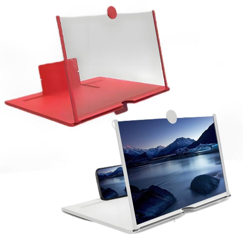 12"Mobile Phone Magnifier -Ultra-Hd Screen Magnifier for Easy TV Viewing Orientation for Landscapes Use Eyeprotection