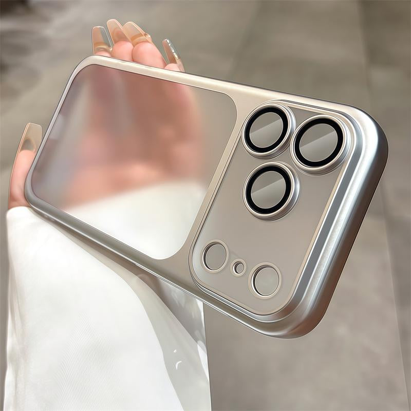 High Quality Electroplated Frosted PC Phone Case for Iphone 17 Pro Max Air anti Drop Lens Protection Hard Case Phone Protective Cover