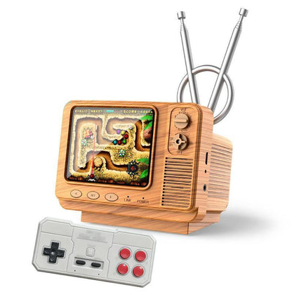 New Retro Game Console with Controller - Built-In 308 Classic Games, Tv-Style Design, 3 Color Options, Unisex Christmas Gift