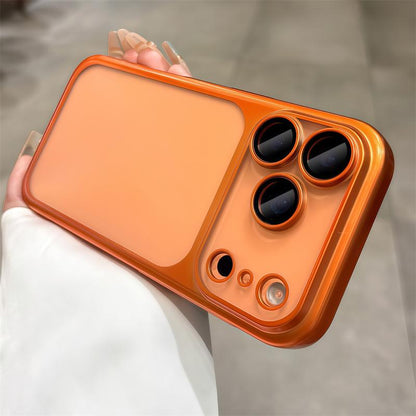 High Quality Electroplated Frosted PC Phone Case for Iphone 17 Pro Max Air anti Drop Lens Protection Hard Case Phone Protective Cover